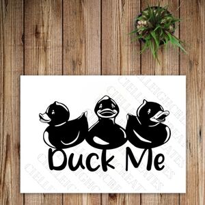 *2 for $20* Jeep Duck Me vinyl decal Sticker Handcrafted